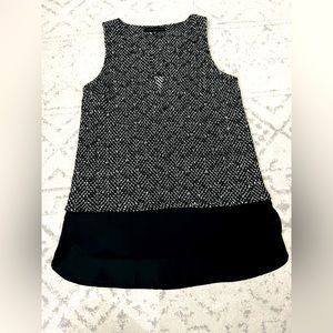 Sanctuary, black and white, v-neck, tank top, size small